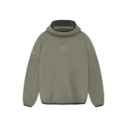 【現貨】Fear of God x AD 23FW 聯名 Athletics系列 拼接抓絨 連帽衛衣帽T長袖 fog：圖片 5