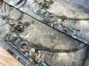 【現貨】Acne Studios 24SS 塗鴉滿版dirtyfit 噴墨baggy 3D印花 直筒牛仔褲長褲工裝褲 1981M：圖片 17