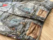 【現貨】Acne Studios 24SS 塗鴉滿版dirtyfit 噴墨baggy 3D印花 直筒牛仔褲長褲工裝褲 1981M：圖片 20