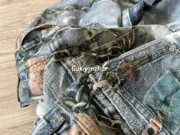 【現貨】Acne Studios 24SS 塗鴉滿版dirtyfit 噴墨baggy 3D印花 直筒牛仔褲長褲工裝褲 1981M：圖片 26