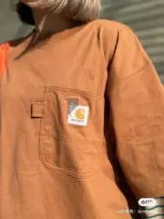 Carhartt WIP x INVINCIBLE 23SS 卡哈特 聯名 素色簡約口袋 短袖T恤 四色：圖片 8