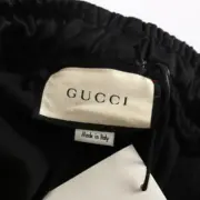 GUC 23SS 蛇紋雙G 紅綠織帶 黃色織帶 短褲 休閒褲 運動褲 合輯：圖片 24