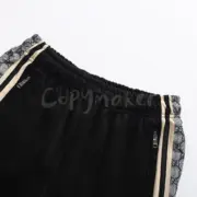 GUC 23SS 蛇紋雙G 紅綠織帶 黃色織帶 短褲 休閒褲 運動褲 合輯：圖片 27