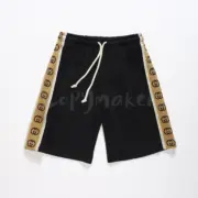 GUC 23SS 蛇紋雙G 紅綠織帶 黃色織帶 短褲 休閒褲 運動褲 合輯：圖片 28