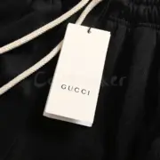 GUC 23SS 蛇紋雙G 紅綠織帶 黃色織帶 短褲 休閒褲 運動褲 合輯：圖片 36