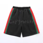 GUC 23SS 蛇紋雙G 紅綠織帶 黃色織帶 短褲 休閒褲 運動褲 合輯：圖片 37