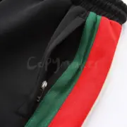 GUC 23SS 蛇紋雙G 紅綠織帶 黃色織帶 短褲 休閒褲 運動褲 合輯：圖片 40