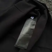 巴黎 BLC 24SS 水鑽燙鑽皇冠logo 小破壞 簡約素色 短袖T恤 黑色：圖片 10