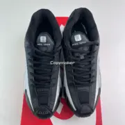 【預售】NK Shox R4 未來科技感慢跑鞋休閒鞋運動鞋 銀黑藍 HQ1988-004：圖片 11