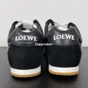 【618新品】LOWE 25ss Ballet Runner 2.0 尼龍牛皮革 德訓鞋慢跑鞋休閒鞋運動鞋 黑色：圖片 7