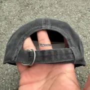 【現貨】Acne Studios x Kapa 25SS 聯名logo刺繡 老帽棒球帽鴨舌帽帽子 水洗做舊：圖片 5