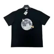 【現貨】【全套包裝】LOWE x Suna Fujita 25SS 聯名 兔子月兔滿月刺繡 短袖T恤 黑色：圖片 7