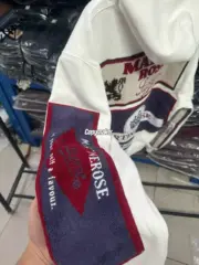 【預售】Sup x Martine Rose FW24 聯名 後背大印花 拉鍊夾克連帽外套 白色：圖片 11