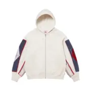 【預售】Sup x Martine Rose FW24 聯名 後背大印花 拉鍊夾克連帽外套 白色