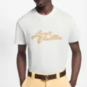 【現貨】1V 25SS 毛巾繡logo字母 背面小logo 短袖T恤 黑/白：圖片 7