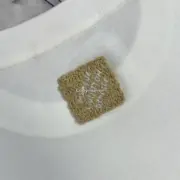 【現貨】1V 25SS 毛巾繡logo字母 背面小logo 短袖T恤 黑/白：圖片 22