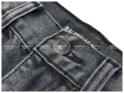 巴黎 BLC 22FW The Lost Tape 作舊水洗 喇叭牛仔褲 直筒褲 長褲：圖片 14