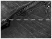 巴黎 BLC 22FW The Lost Tape 作舊水洗 喇叭牛仔褲 直筒褲 長褲：圖片 15