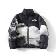 THE NOTH FACE 1992系列 扎染印花雲朵 30周年限定款 北臉 羽絨外套 夾克：圖片 10