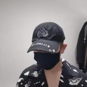 【現貨】巴黎 BLC 23SS 紐交所秀款 雙B麥穗徽章 作舊破壞塗鴉 刺繡 老帽 鴨舌帽 棒球帽 帽子：圖片 3