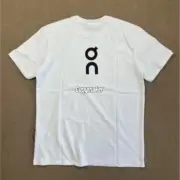 【預售】On昂跑 RunningClub 經典logo 素色簡約 短袖T恤 黑/白：圖片 5