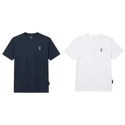 【預售】On昂跑 RunningClub 經典logo 素色簡約 短袖T恤 黑/白
