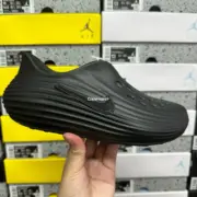 【618新品】NK ReactX Rejuven8 復古洞洞鞋懶人鞋拖鞋 全黑黑色 HV5060-001：圖片 5