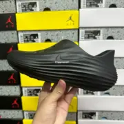 【618新品】NK ReactX Rejuven8 復古洞洞鞋懶人鞋拖鞋 全黑黑色 HV5060-001：圖片 11