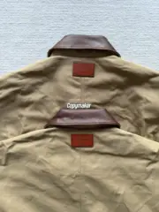 【現貨】Acne Studios 25SS 巴恩風 皮領拼接棉服夾克外套 短寬版型：圖片 7