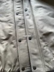 【現貨】Acne Studios 25SS 巴恩風 皮領拼接棉服夾克外套 短寬版型：圖片 13