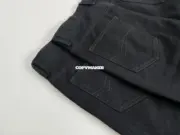 【預售】巴黎 BLC 25SS 美國進口Cone康龍面料 Flared 微喇牛仔褲直筒褲長褲 黑色：圖片 9