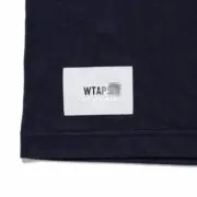 【預售】WTAPS 25SS ACADEMY LS CTPL 印花字母 經典素色長袖T恤 藏青/白色：圖片 5