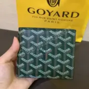 GOYAD 滿版logo 經典 八卡 短夾 皮夾：圖片 3