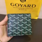 GOYAD 滿版logo 經典 八卡 短夾 皮夾：圖片 4