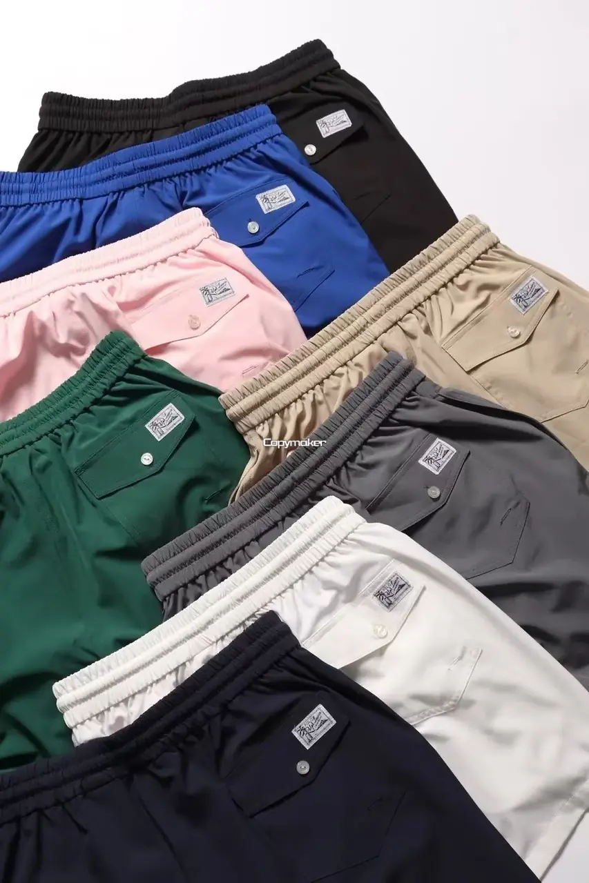 【預售】Ra1ph Lauren Polo 小馬刺繡 撞色棉質短褲休閒短褲運動短褲 六色