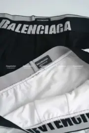 巴黎 BLC 22SS Men’s Boxer 字母 內褲 四角褲 內搭褲 黑白兩色一組：圖片 11