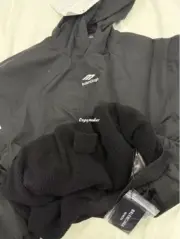 【現貨】巴黎 BLC 24FW 滑雪系列 3B刺繡 防水防風保暖 搖粒絨 套頭衝鋒衣風衣夾克帽T：圖片 6