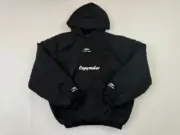 【現貨】巴黎 BLC 24FW 滑雪系列 3B刺繡 防水防風保暖 搖粒絨 套頭衝鋒衣風衣夾克帽T：圖片 7