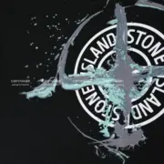 【現貨】STONE ISLAND 21SS 石頭島 溶解水滴潑墨 印花 短袖T恤：圖片 11