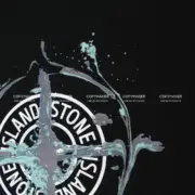 【現貨】STONE ISLAND 21SS 石頭島 溶解水滴潑墨 印花 短袖T恤：圖片 12