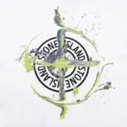 【現貨】STONE ISLAND 21SS 石頭島 溶解水滴潑墨 印花 短袖T恤：圖片 19