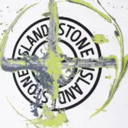 【現貨】STONE ISLAND 21SS 石頭島 溶解水滴潑墨 印花 短袖T恤：圖片 21