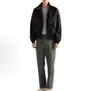 【現貨】PRA 25FW Re-Nylon 再生尼龍 三角標 哈靈頓夾克棉服外套風衣：圖片 3