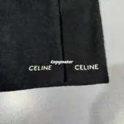 【預售】CELIN 24SS  刺繡小logo 簡約素色 毛巾繡短褲棉褲休閒褲：圖片 3