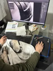 【618新品】【福利回饋】巴黎 BLC 25SS Basketball Sneaker 籃球鞋印花短袖T恤 米色：圖片 9