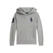 【預售】【福利回饋】Polo Ra1ph Lauren 小馬刺繡 簡約素色 長袖T恤 彈性面料 黑色：圖片 2