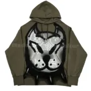 GVC x CHITO 22SS 藝術家聯名 動物圖案 印花 帽T 帽衫 連帽衛衣：圖片 13