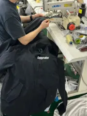 【預售】STONE ISLAND 25SS  Ghost系列 石頭島 幽靈支線 哈靈頓夾克衝鋒衣外套 防風防水 黑色：圖片 4