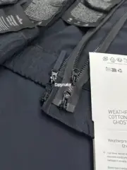【預售】STONE ISLAND 25SS  Ghost系列 石頭島 幽靈支線 哈靈頓夾克衝鋒衣外套 防風防水 黑色：圖片 9