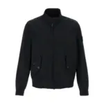 【預售】STONE ISLAND 25SS  Ghost系列 石頭島 幽靈支線 哈靈頓夾克衝鋒衣外套 防風防水 黑色